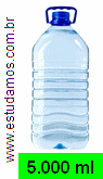 Garrafa de Água Com 5000 ml