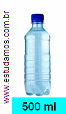 Garrafa de Água Com 500 ml