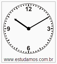 Relógio 10 h 10 min