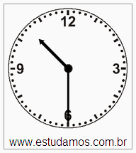 Relógio 10 h 30 min