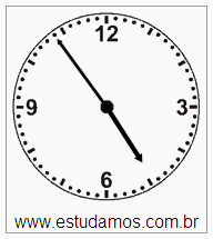 Relógio 4 h 54 min