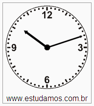 Relógio 10 h 12 min