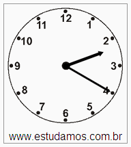 Relógio 2 h 20 min