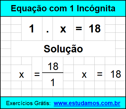 Aprenda Como Resolver Equação de 1º Grau