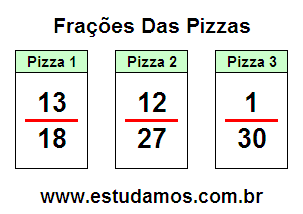 Passatempo Com Fração Para 5a Série