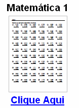 Atividades de Matemática 1