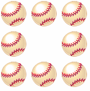 8 Bolas de Beisebol