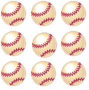 9 Bolas de Beisebol