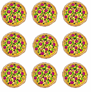 9 Pizzas